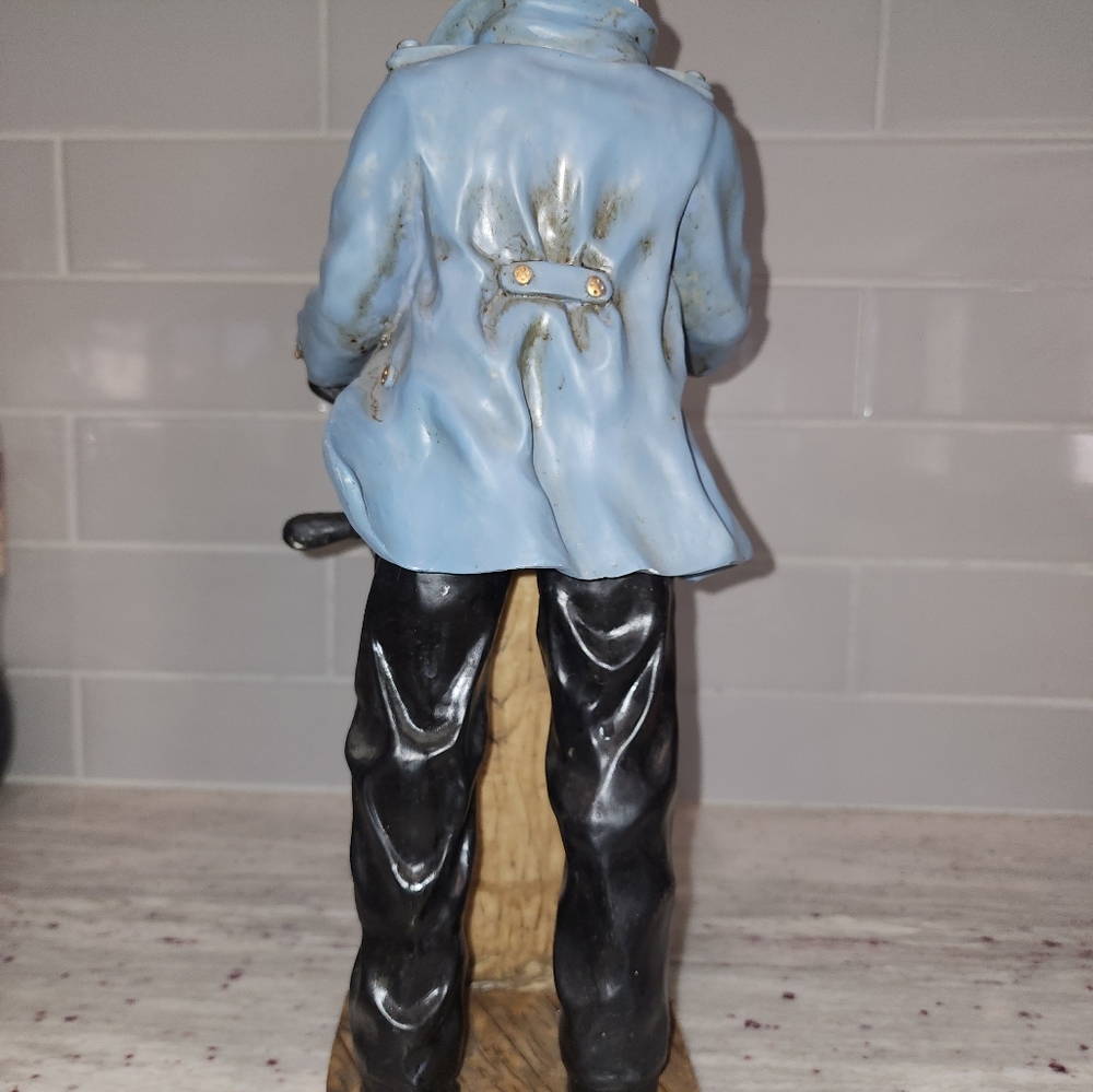 Captain statue